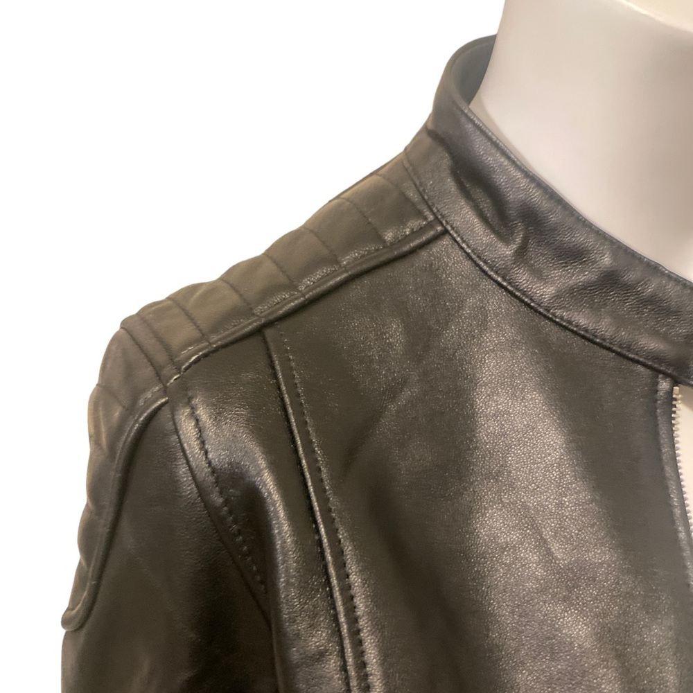 NWT WILLIAM RAST Moto Style Leather Jacket, size Medium - Picture 4 of 16